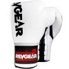 Revgear Professional Competition Boxing Gloves - White/Black FIGHT GLOVES 2 Revgear Professional Competition Boxing Gloves - White/Black FIGHT GLOVES