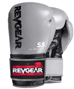 Revgear S5 All Rounder Boxing Glove - Grey Black