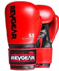 Revgear S5 All Rounder Boxing Glove - Red Black