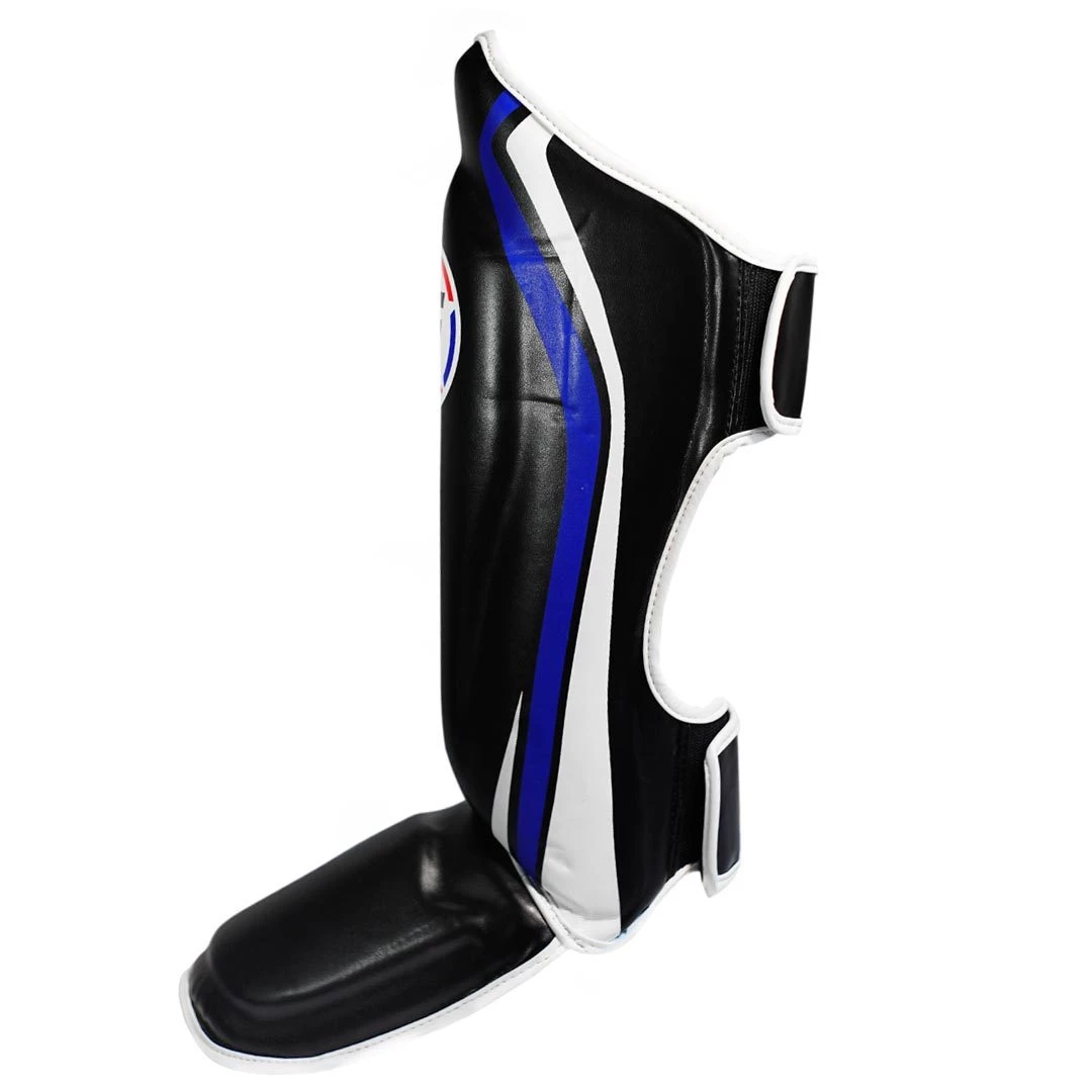 PROTECTION Thai Fighter Shin Guards - Black 4 PROTECTION Thai Fighter Shin Guards - Black