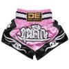 Danger Equipment D.E Fit Special Muay Thai Shorts - Pink/Black/White 2 Danger Equipment D.E Fit Special Muay Thai Shorts - Pink/Black/White