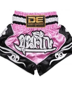 Danger Equipment D.E Fit Special Muay Thai Shorts - Pink/Black/White
