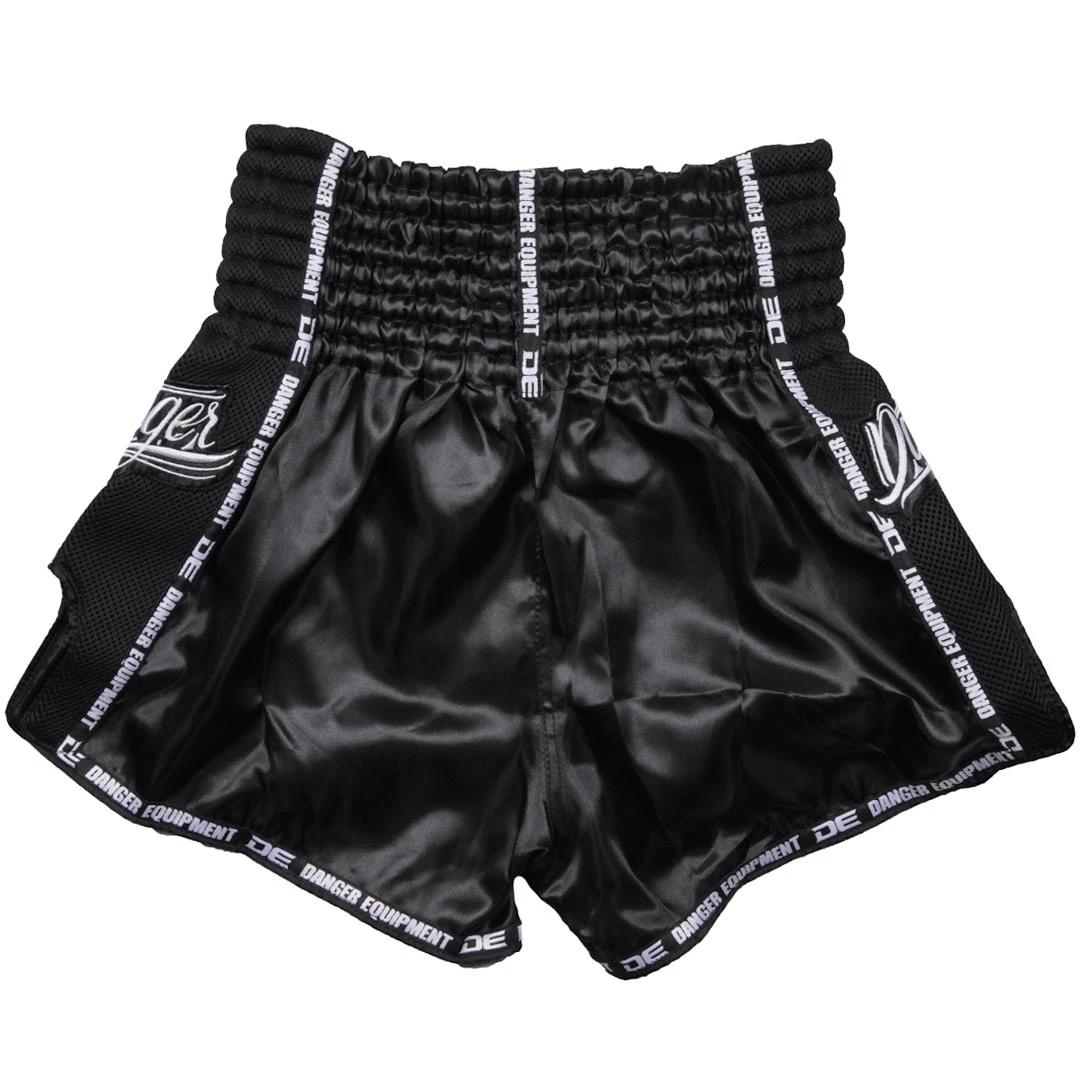 Danger Equipment D.E Fit Special Muay Thai Shorts - Black/Gold 4 Danger Equipment D.E Fit Special Muay Thai Shorts - Black/Gold