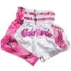 Danger Equipment D.E Fit Special Muay Thai Shorts - Pink/White 2 Danger Equipment D.E Fit Special Muay Thai Shorts - Pink/White