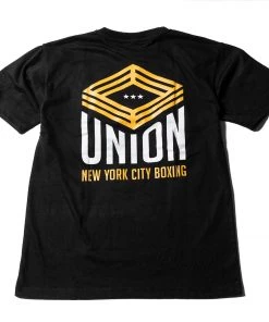 Union Boxing T-Shirt - Black Tee Shirts