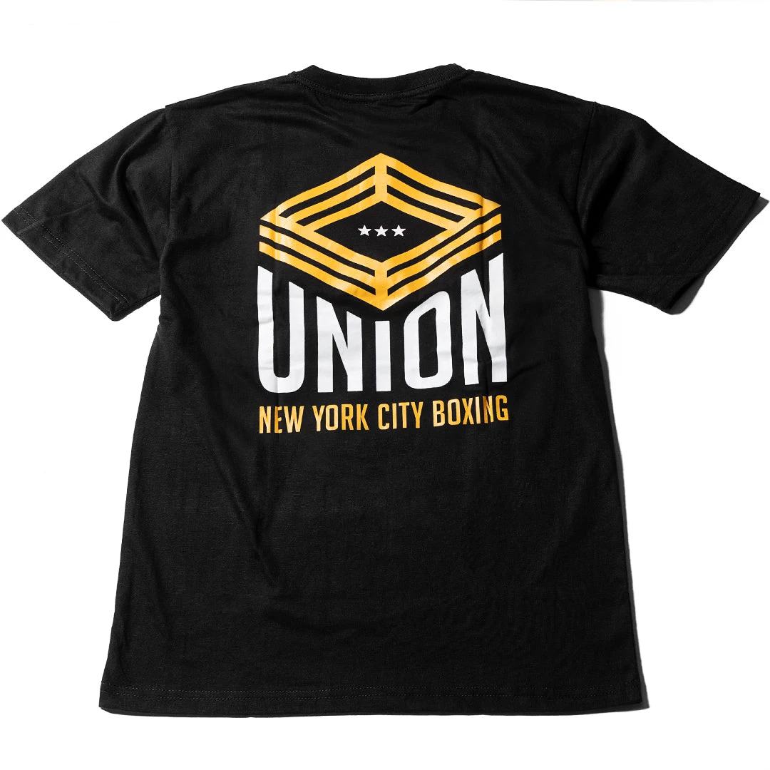 Union Boxing T-Shirt - Black Tee Shirts 4 Union Boxing T-Shirt - Black Tee Shirts