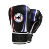 FIGHT GLOVES Thai Fighter Boxing Gloves - Black 2 FIGHT GLOVES Thai Fighter Boxing Gloves - Black