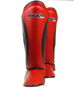 PROTECTION Revgear Original Thai Shin Guards - Red