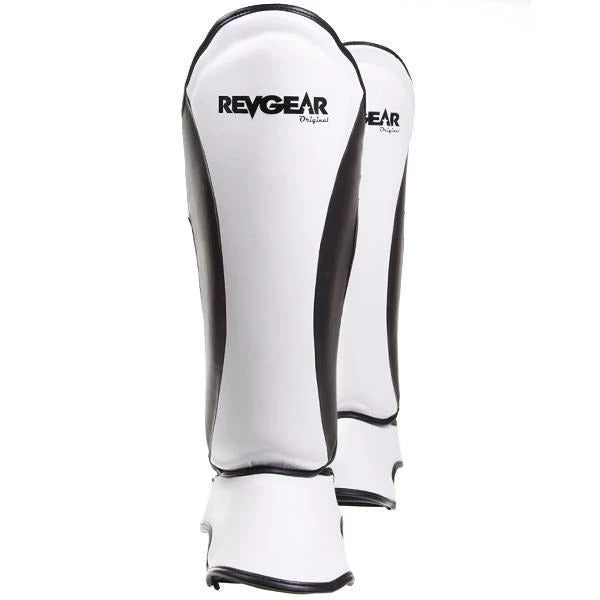 PROTECTION Revgear Original Thai Shin Guards - White 3 PROTECTION Revgear Original Thai Shin Guards - White