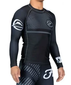 Fuji Sports Script Long Sleeve Rashguard - Grey