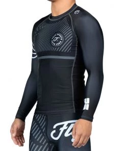 Fuji Sports Script Long Sleeve Rashguard - Grey