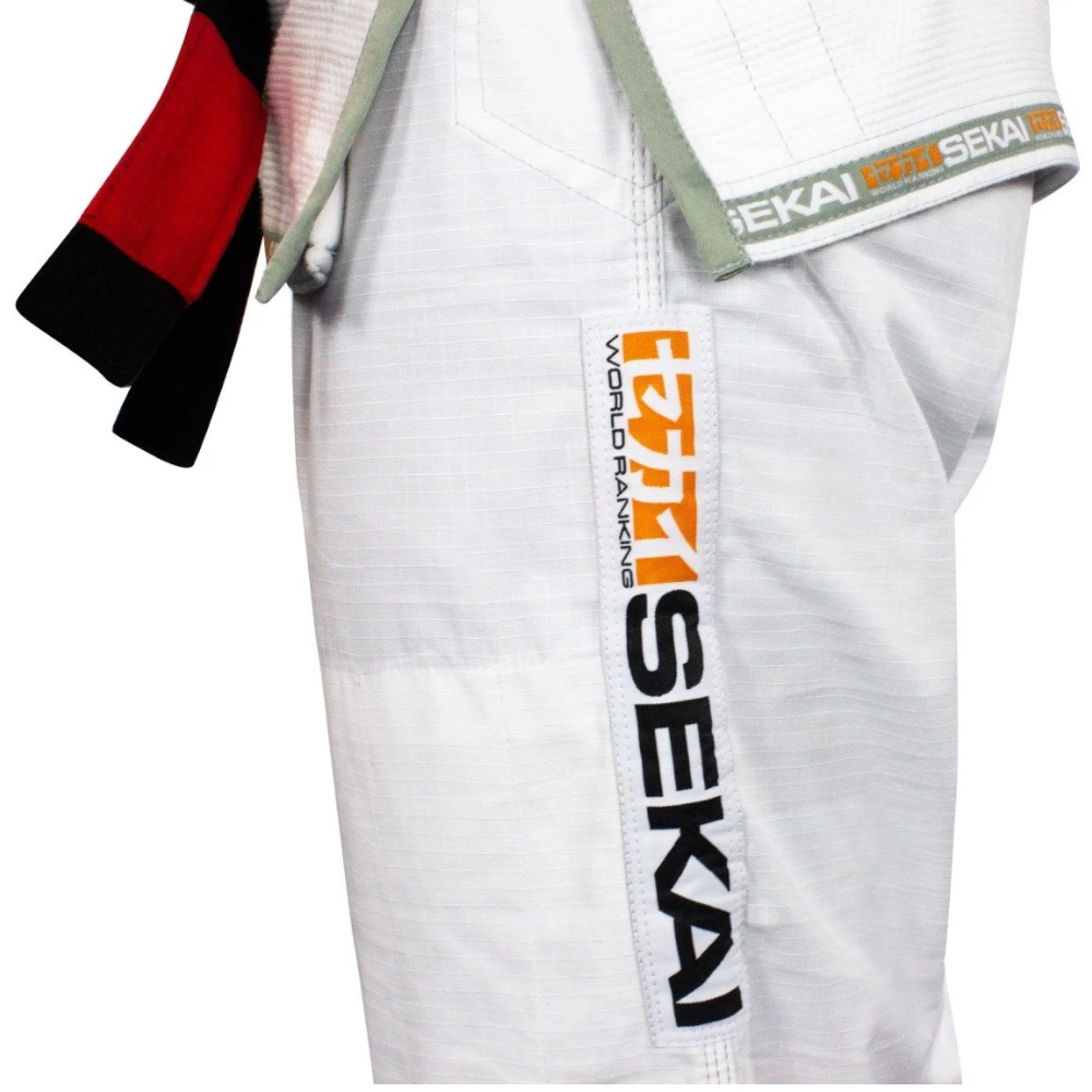 Fuji Sports KIMONOS Fuji Sekai 2.0 BJJ Gi - White 5 Fuji Sports KIMONOS Fuji Sekai 2.0 BJJ Gi - White