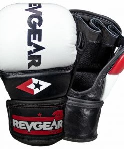 REVGEAR PRO SERIES MS1 MMA TRAINING AND SPARRING GLOVE - WHITE