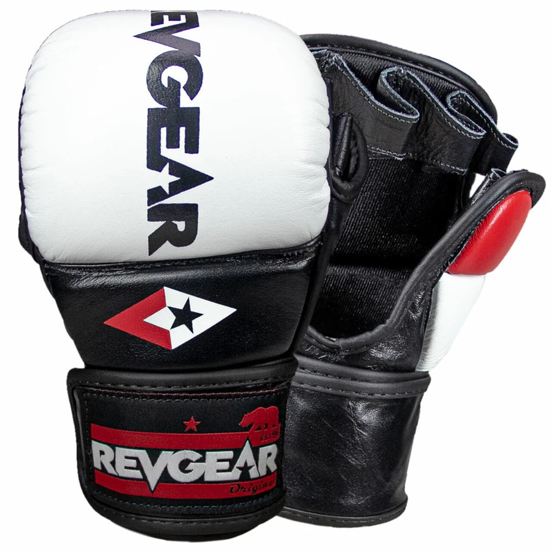 REVGEAR PRO SERIES MS1 MMA TRAINING AND SPARRING GLOVE - WHITE 3 REVGEAR PRO SERIES MS1 MMA TRAINING AND SPARRING GLOVE - WHITE