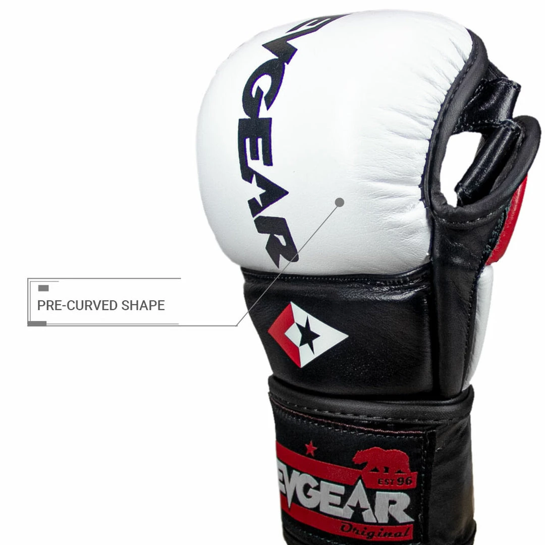 REVGEAR PRO SERIES MS1 MMA TRAINING AND SPARRING GLOVE - WHITE 5 REVGEAR PRO SERIES MS1 MMA TRAINING AND SPARRING GLOVE - WHITE
