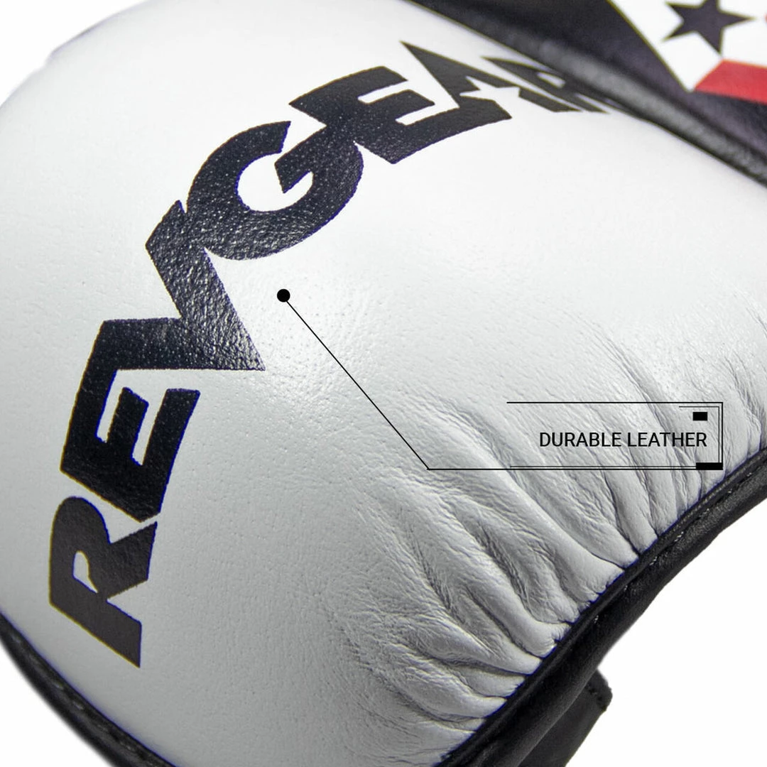 REVGEAR PRO SERIES MS1 MMA TRAINING AND SPARRING GLOVE - WHITE 6 REVGEAR PRO SERIES MS1 MMA TRAINING AND SPARRING GLOVE - WHITE