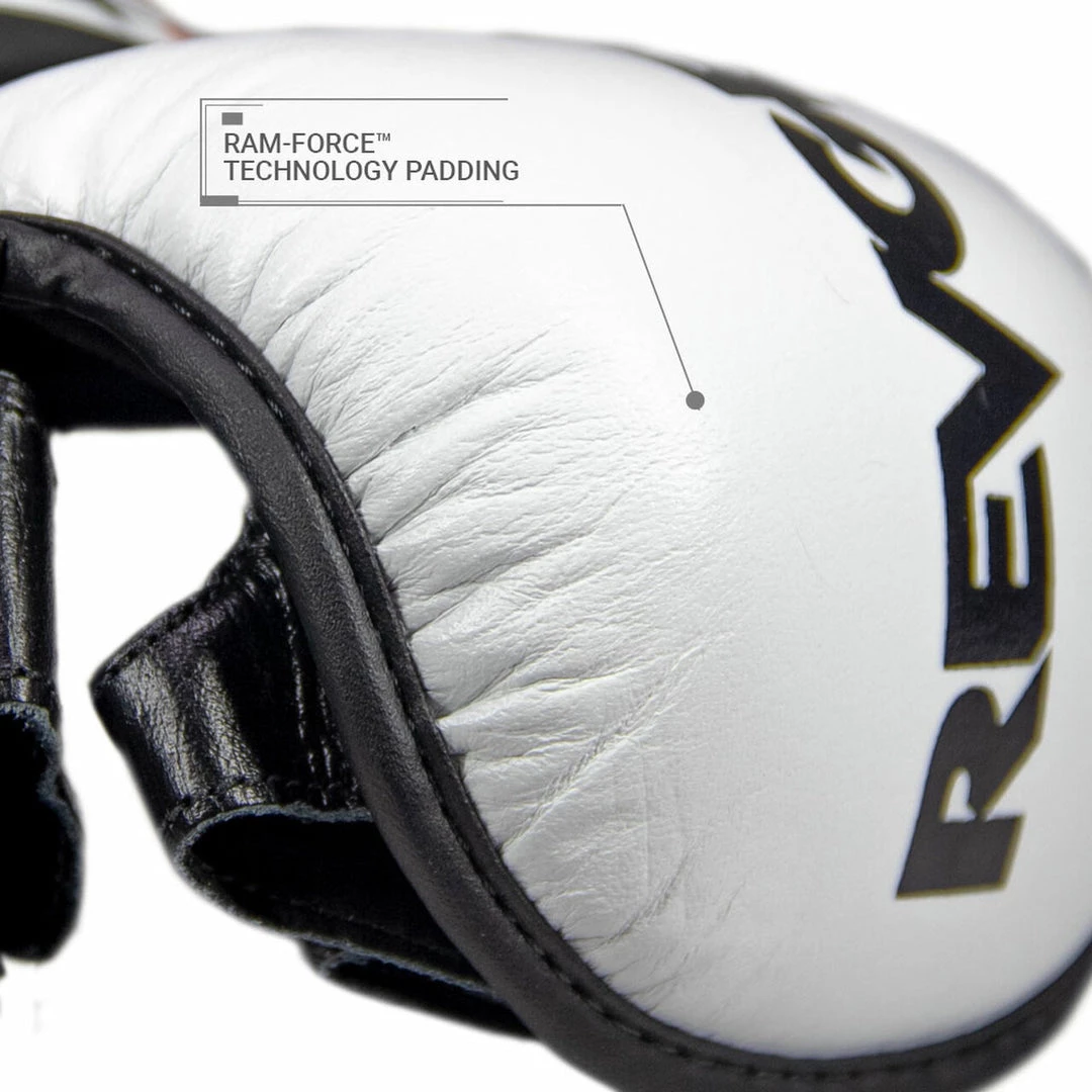 REVGEAR PRO SERIES MS1 MMA TRAINING AND SPARRING GLOVE - WHITE 7 REVGEAR PRO SERIES MS1 MMA TRAINING AND SPARRING GLOVE - WHITE