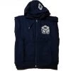Union Boxing Sleeveless Zipped Hoodie - Navy APPAREL & ACCESSORIES