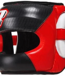 Revgear Guvnor Face Saver Head Guard - Red Head Guards