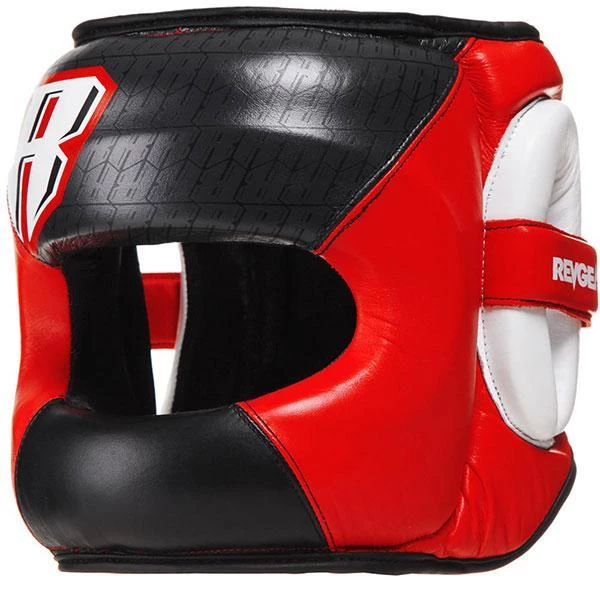 Revgear Guvnor Face Saver Head Guard - Red Head Guards 3 Revgear Guvnor Face Saver Head Guard - Red Head Guards