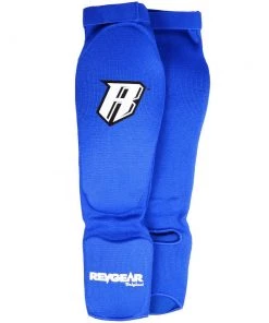 PROTECTION Revgear Amateur Muay Thai Shin Guards - Blue