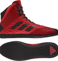 Boxing & Wrestling Boots Adidas Mat Wizard 4 Wrestling Boot Red/Black
