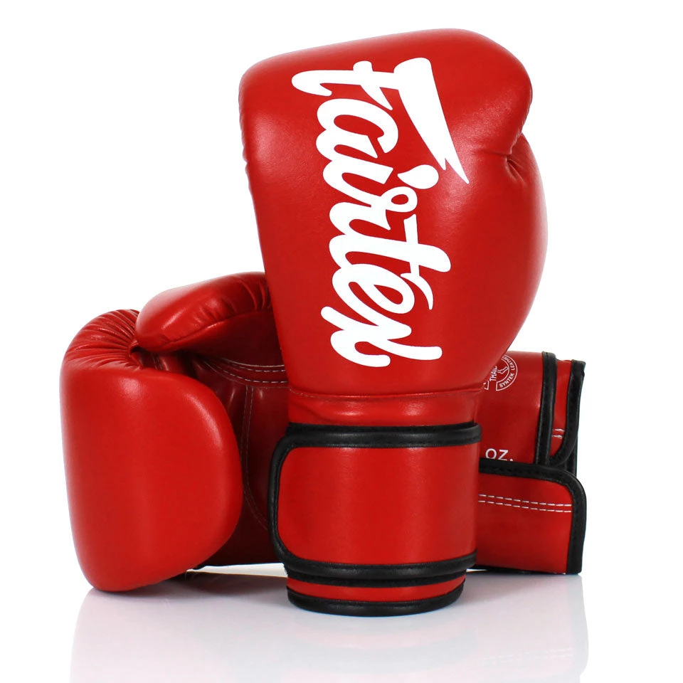 FIGHT GLOVES BGV14 Fairtex Red Microfiber Gloves 3 FIGHT GLOVES BGV14 Fairtex Red Microfiber Gloves
