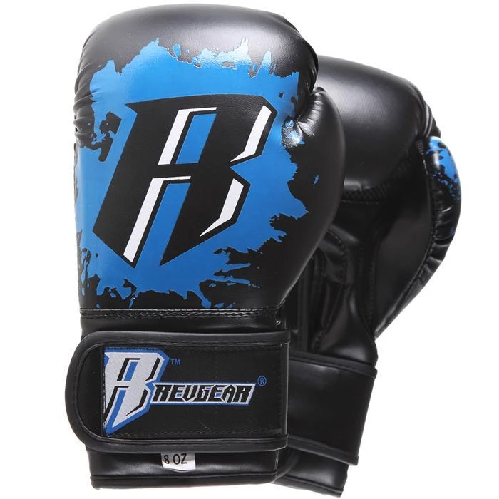 Revgear Kids Deluxe Boxing Gloves - Blue 3 Revgear Kids Deluxe Boxing Gloves - Blue