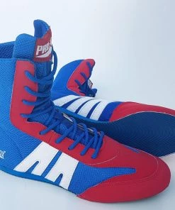 Pro Box Boxing Boots - Blue/Red Boxing & Wrestling Boots