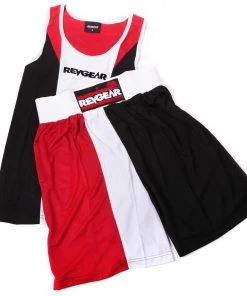 Revgear Tri Colour Boxing Kit - Red Jerseys & Vests