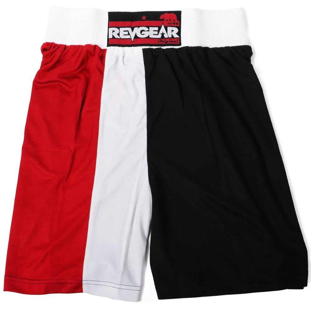 Revgear Tri Colour Boxing Kit - Red Jerseys & Vests 6 Revgear Tri Colour Boxing Kit - Red Jerseys & Vests