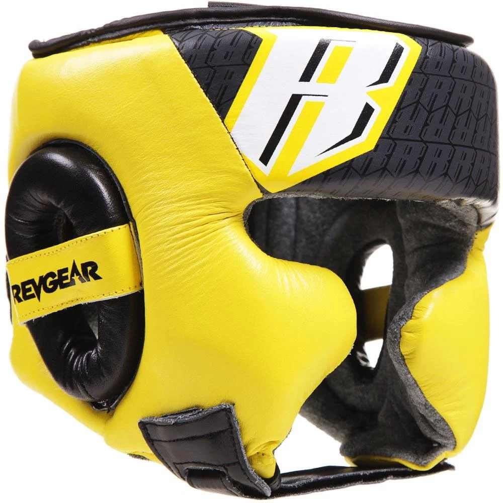 Revgear Champion II MMA Head Guard - Yellow Head Guards 3 Revgear Champion II MMA Head Guard - Yellow Head Guards