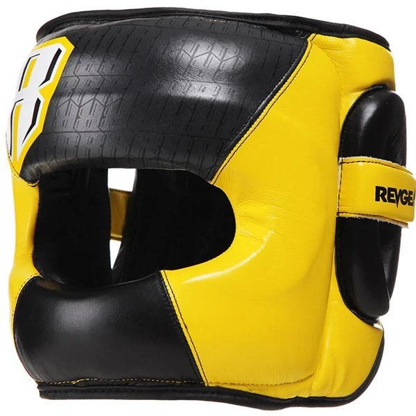 Revgear Guvnor Face Saver Head Guard - Yellow 3 Revgear Guvnor Face Saver Head Guard - Yellow