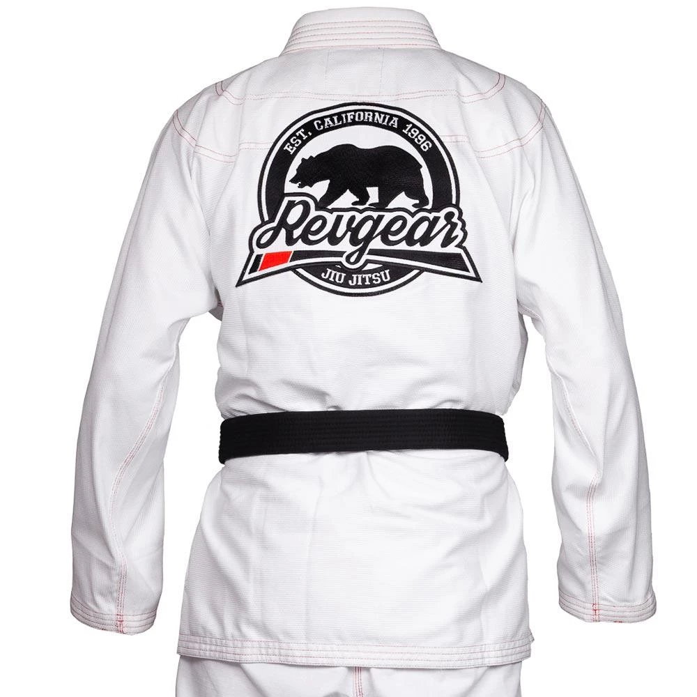 KIMONOS Revgear El Matador Kimono - White 4 KIMONOS Revgear El Matador Kimono - White