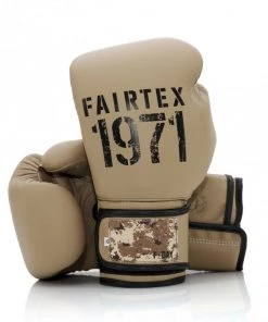BGV25 Fairtex F-Day 2 Desert Operation Boxing Gloves FIGHT GLOVES