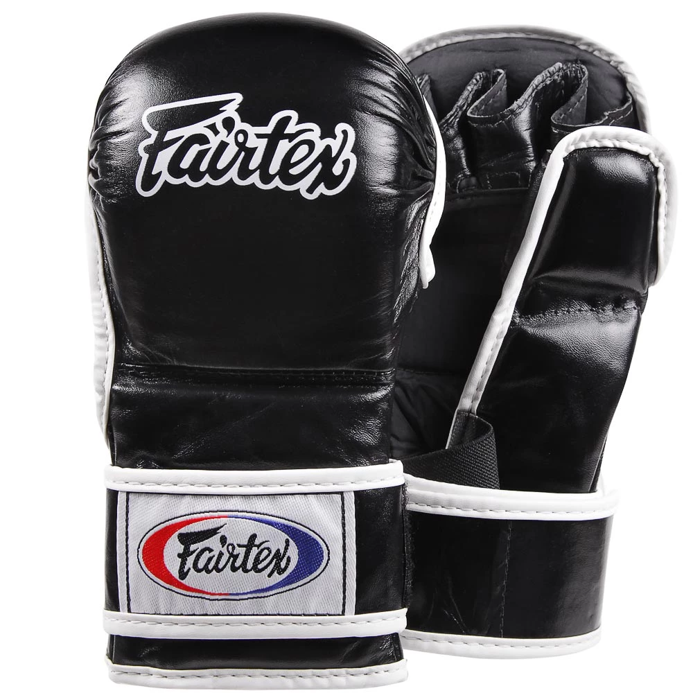 FIGHT GLOVES Fairtex MMA Sparring Gloves FGV15 - Black 3 FIGHT GLOVES Fairtex MMA Sparring Gloves FGV15 - Black