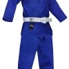 Fuji Sports Single Weave Judo Gi Blue 2 Fuji Sports Single Weave Judo Gi Blue