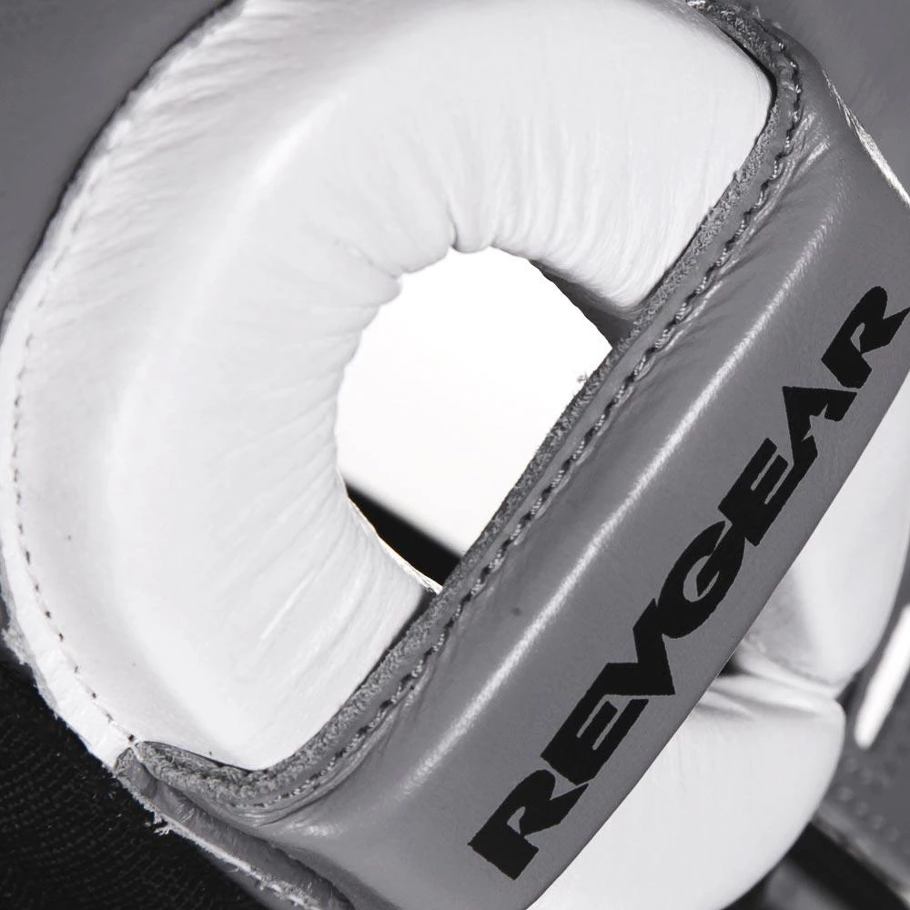 Head Guards Revgear Guvnor Face Saver Head Guard - Black/Grey 4 Head Guards Revgear Guvnor Face Saver Head Guard - Black/Grey