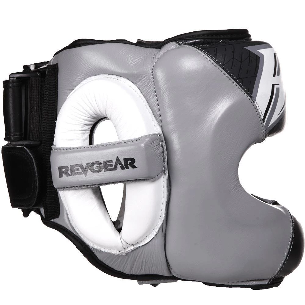 Head Guards Revgear Guvnor Face Saver Head Guard - Black/Grey 6 Head Guards Revgear Guvnor Face Saver Head Guard - Black/Grey