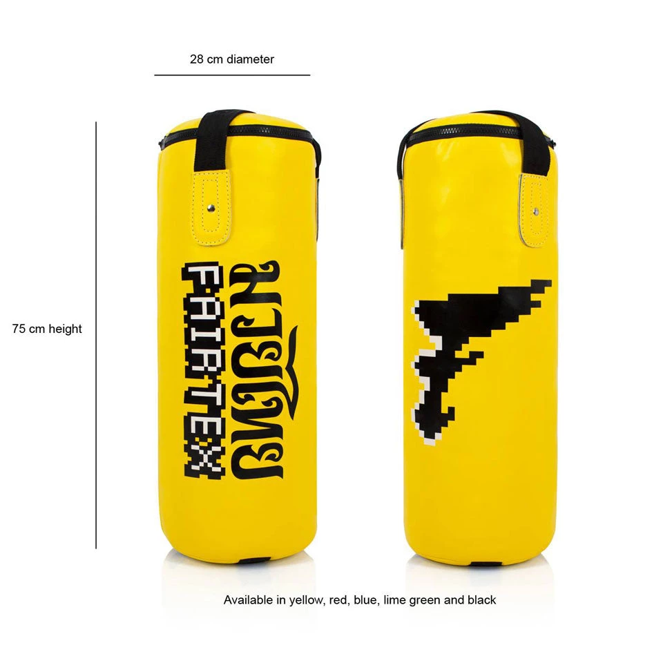 Fairtex HBK1 Kids Punchbag - Yellow 3 Fairtex HBK1 Kids Punchbag - Yellow