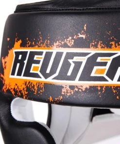 Revgear Kids Deluxe Head Guard - Orange Head Guards 12 Revgear Kids Deluxe Head Guard - Orange Head Guards