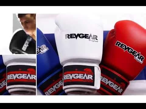 Revgear Original Thai Boxing Gloves - White 4 Revgear Original Thai Boxing Gloves - White
