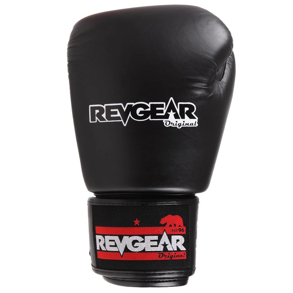 Revgear Original Thai Boxing Gloves - Black 6 Revgear Original Thai Boxing Gloves - Black