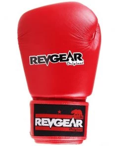 Revgear Original Thai Boxing Gloves - Red FIGHT GLOVES 20 Revgear Original Thai Boxing Gloves - Red FIGHT GLOVES