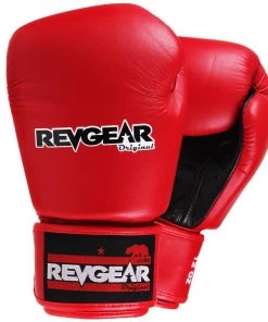 Revgear Original Thai Boxing Gloves - Red FIGHT GLOVES