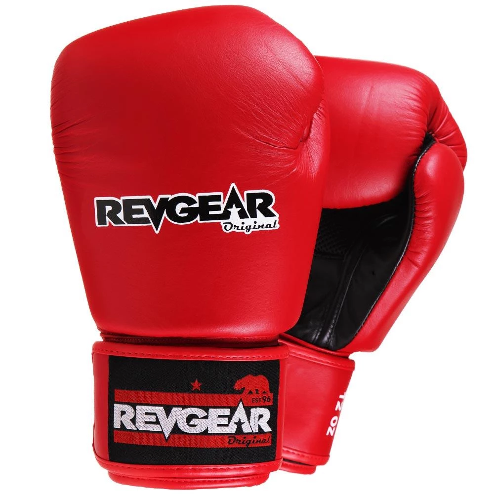 Revgear Original Thai Boxing Gloves - Red FIGHT GLOVES 3 Revgear Original Thai Boxing Gloves - Red FIGHT GLOVES