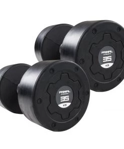 WEIGHTS & BARS Primal Strength Stealth Commercial Fitness Premium Rubber/Stainless Steel 2.5kg-25kg Dumbbell Set (10 Pairs) 15 WEIGHTS & BARS Primal Strength Stealth Commercial Fitness Premium Rubber/Stainless Steel 2.5kg-25kg Dumbbell Set (10 Pairs)