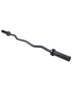 WEIGHTS & BARS Primal Strength Stealth Primary Fitness Olympic EZ Ionised Bar With Bush Bearings