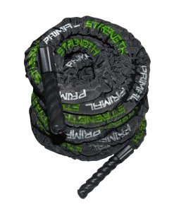 FITNESS & CONDITIONING Primal Strength Stealth Commercial Fitness Black Gloss Canvas Battle Rope