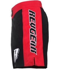 Revgear Spartan Pro Micro MMA Shorts - Black & Red 18 Revgear Spartan Pro Micro MMA Shorts - Black & Red